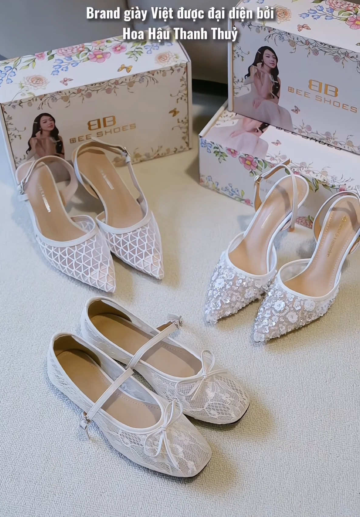 Khó chọn quá nên lấy cả 3 đôi nha 😙 @Bee Shoes Offical #beeshoes #fyp #viral #goclamdep #xuhuong #outfit 