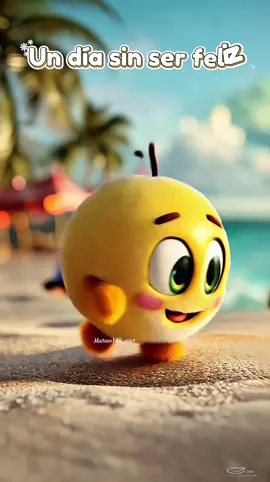 Un día sin ser feliz es un día perdido. Feliz día 😃☀️#buenosdias #goodmorning #felizdia #animation 
