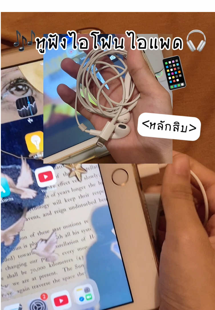 #หูฟัง #หูฟังไอโฟน #หูฟังไอแพด #หูฟังสาย 