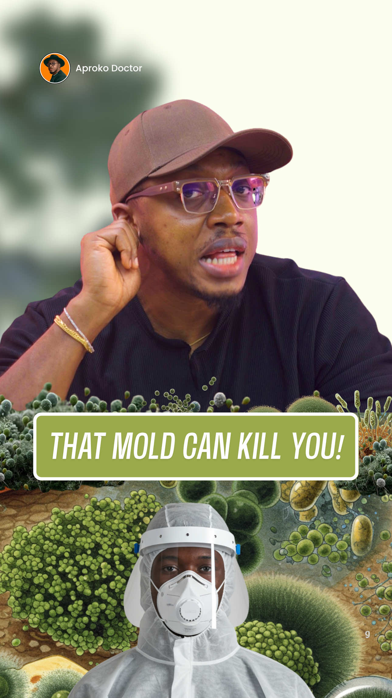 AprokoNation! This is how mold can turn your house to a sickness factory. Have you checked your house for mold recently? 
