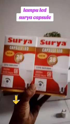 led surya capsule#lampu #led #lampukamar #lampumurah 