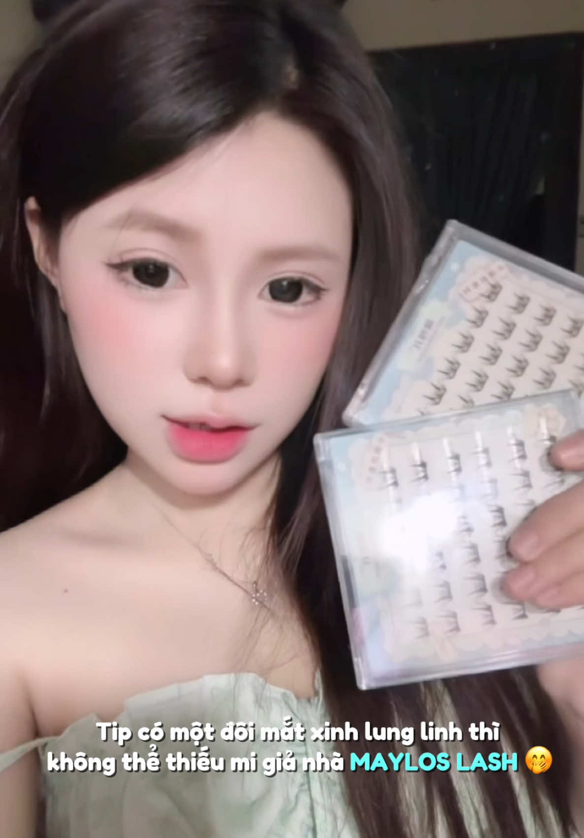 Mi nì xinhh lắm mấy nàng😘#maylos #mixinh #makeup #migiasankeo #xuhuong #viral #mitudinh 