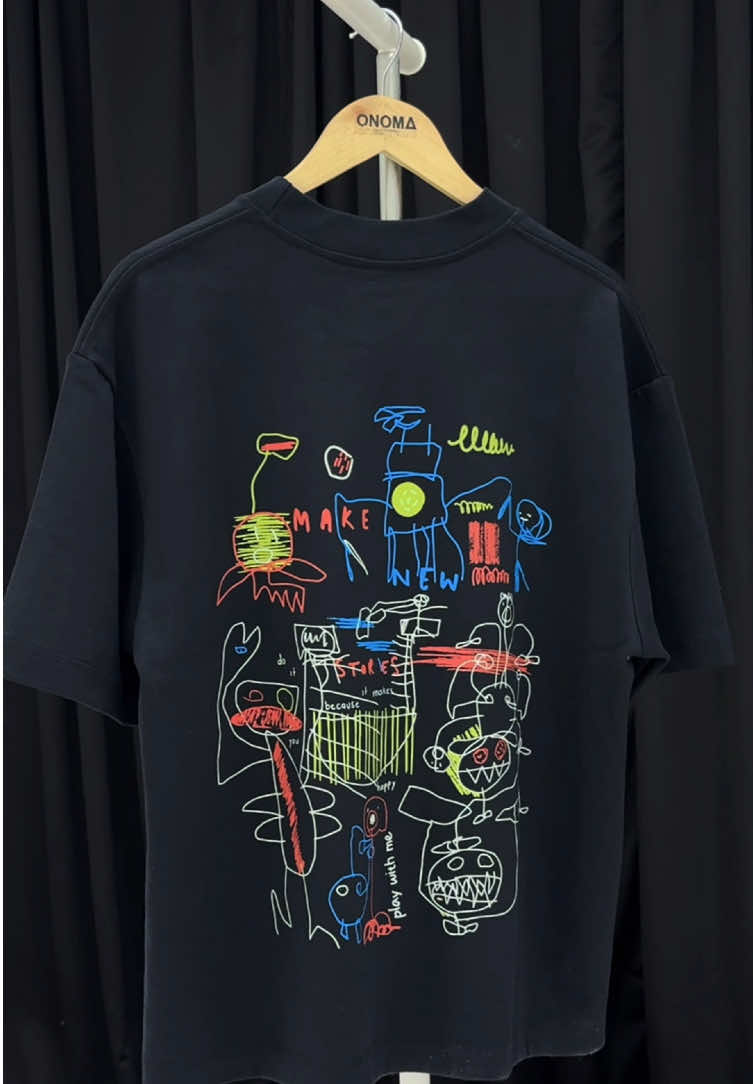 Setiap hari ada cerita baru. Yang lo butuh? Satu outfit yang bisa nemenin semuanya.  🧩 Story Maker — simple, versatile, effortless. #fyp #videoviral #viralvideo #kaosviral #BeliLokal #brandlokal #lokalbrand #viralvideotiktok #graphicshirts #tshirt #fypage #onomaodyssey