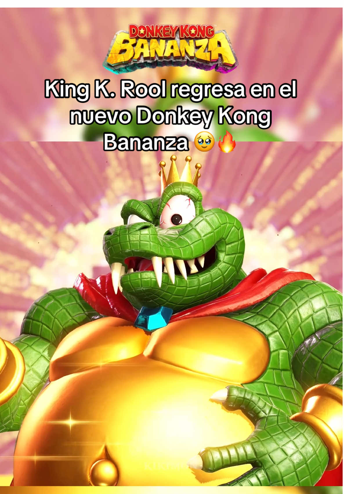 Me atrapaste si es cine 🥹🔥 | #gamerentiktok #gaming #nintendo #donkeykong #donkeykongcountry #donkeykongbananza #mariobross 