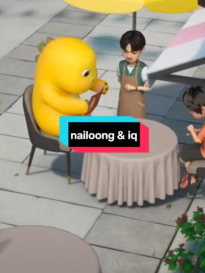 baiknya si kuning ini 😁 #dinokuningnailong #fyp #nailoong #yellow #dino #cute #kartunanak 