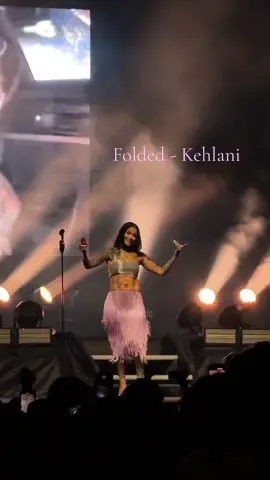 Folded @Kehlani | #napa #napavalley #kehlani #folded #kehlanifolded #concert #live #music #fun 