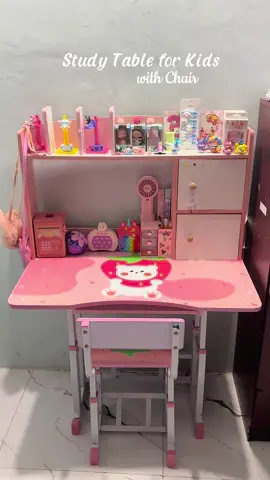 Magugustuhan to ng mga kids nio sigurado #studytable #studytableforkids #studytablewithchair #tableandchair 