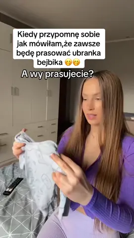 Jak to u was wygląda? Prasujecie czy raczej nie ? #dziecko #macierzyństwo #mama #ubranka #prasowanieubranek #macierzyństwobezściemy 