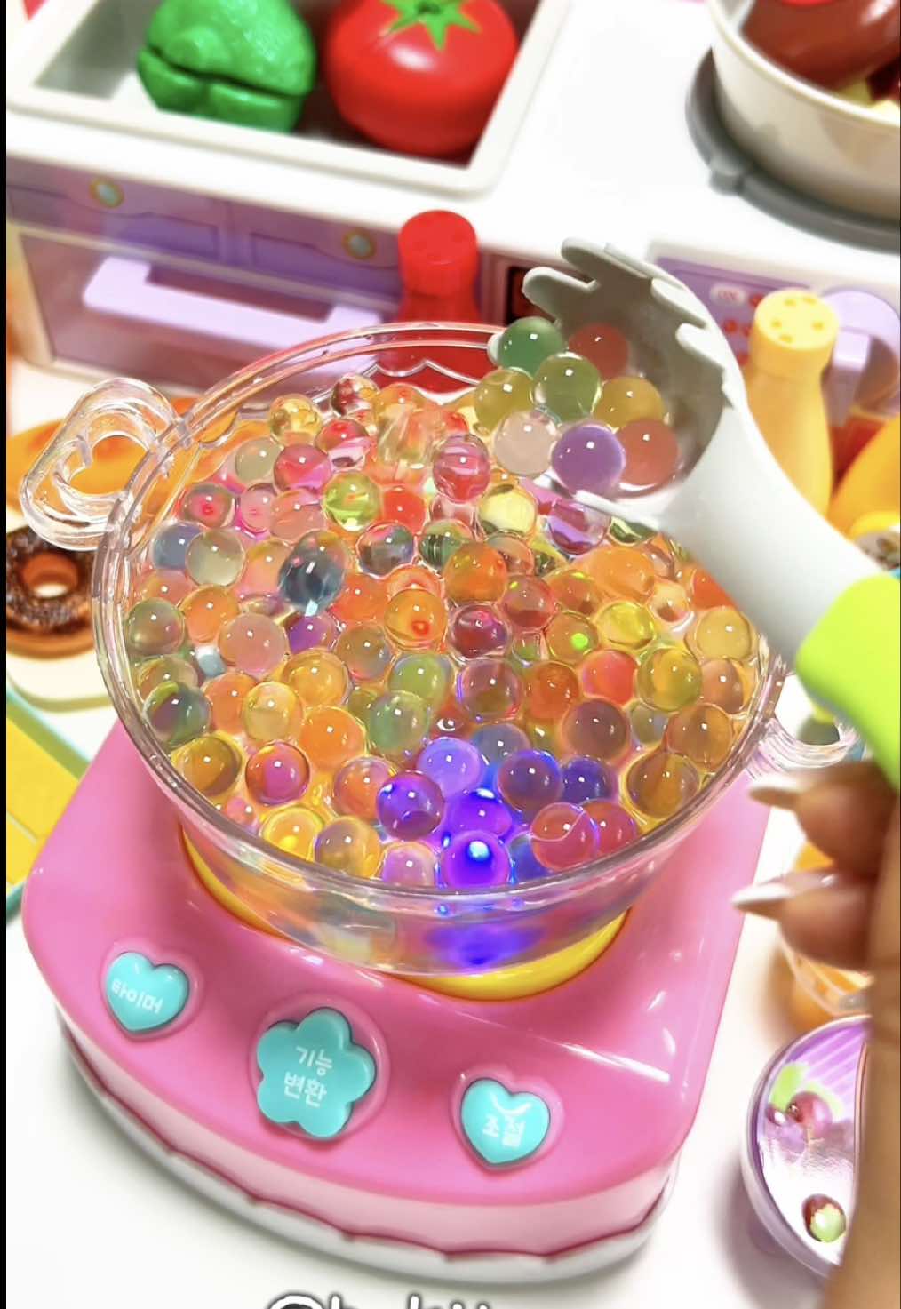 🫧👶옐눈이를 위한 버블스프!👶🫧 (Bubble Soup for Yellnuni!) #asmr #asmrsounds #asmrvideo #satisfying #satisfyingvideo #cooking #fun #joy #cute #adorable #play #playing #toy #toys #famous #review #unboxing #fyp #장난감 #추천 #요리 