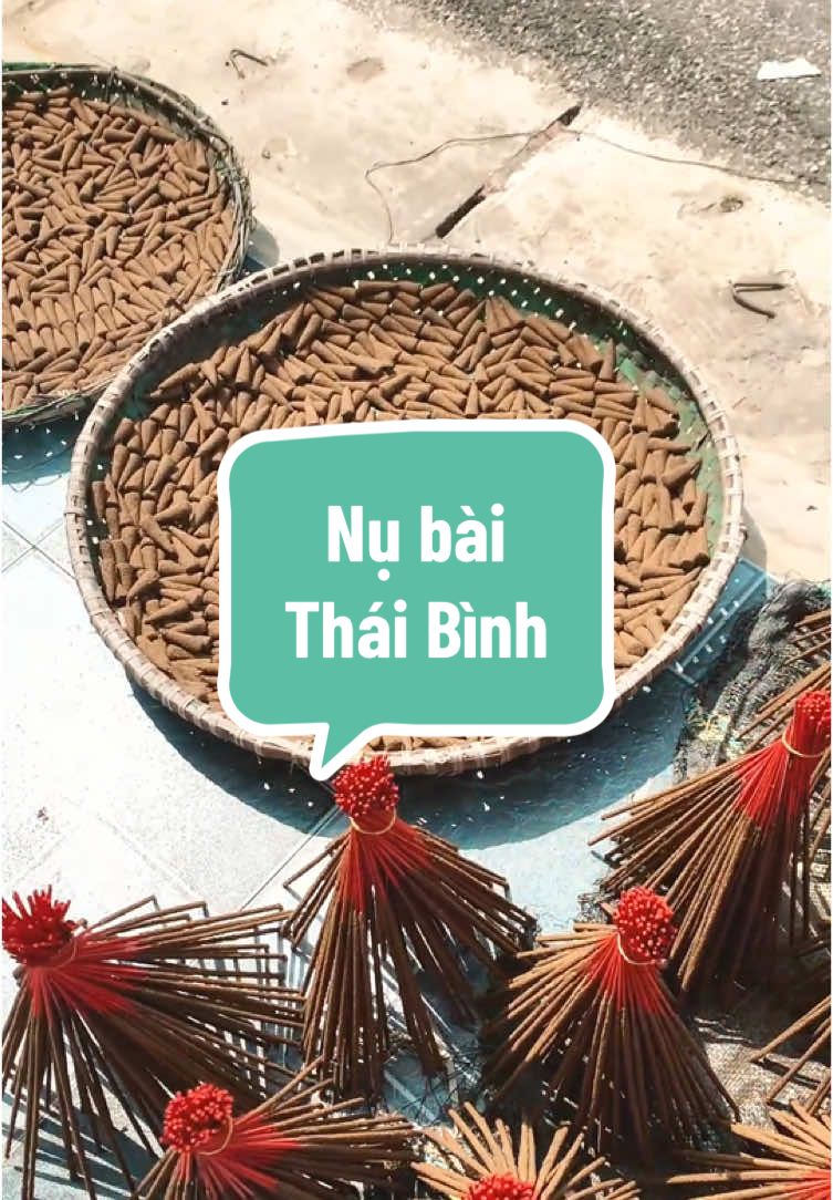 Nụ Hương Bài Thái Bình đây nha các bác… #huongbailaitrieu #nuhuongbai #nutramhuong #tinhhoavietco #huongbaithaibinh 