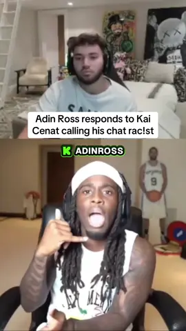 Adin Ross responds to Kai Cenat calling his chat racist