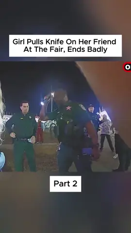 Girl Pulls Knife On Her Friend At The Fair, Ends Badly #bodycam #police #cops 
