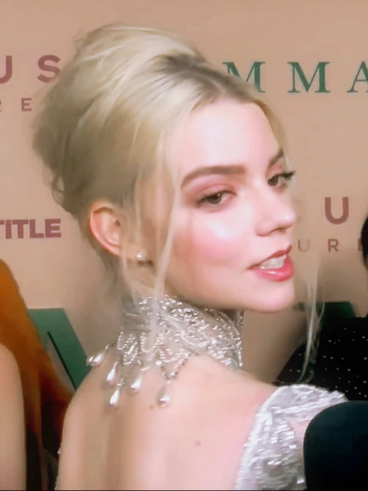 Anya Taylor-Joy (2020) ‘Emma’ premiere🤍 #anyataylorjoy #emma #janeausten 