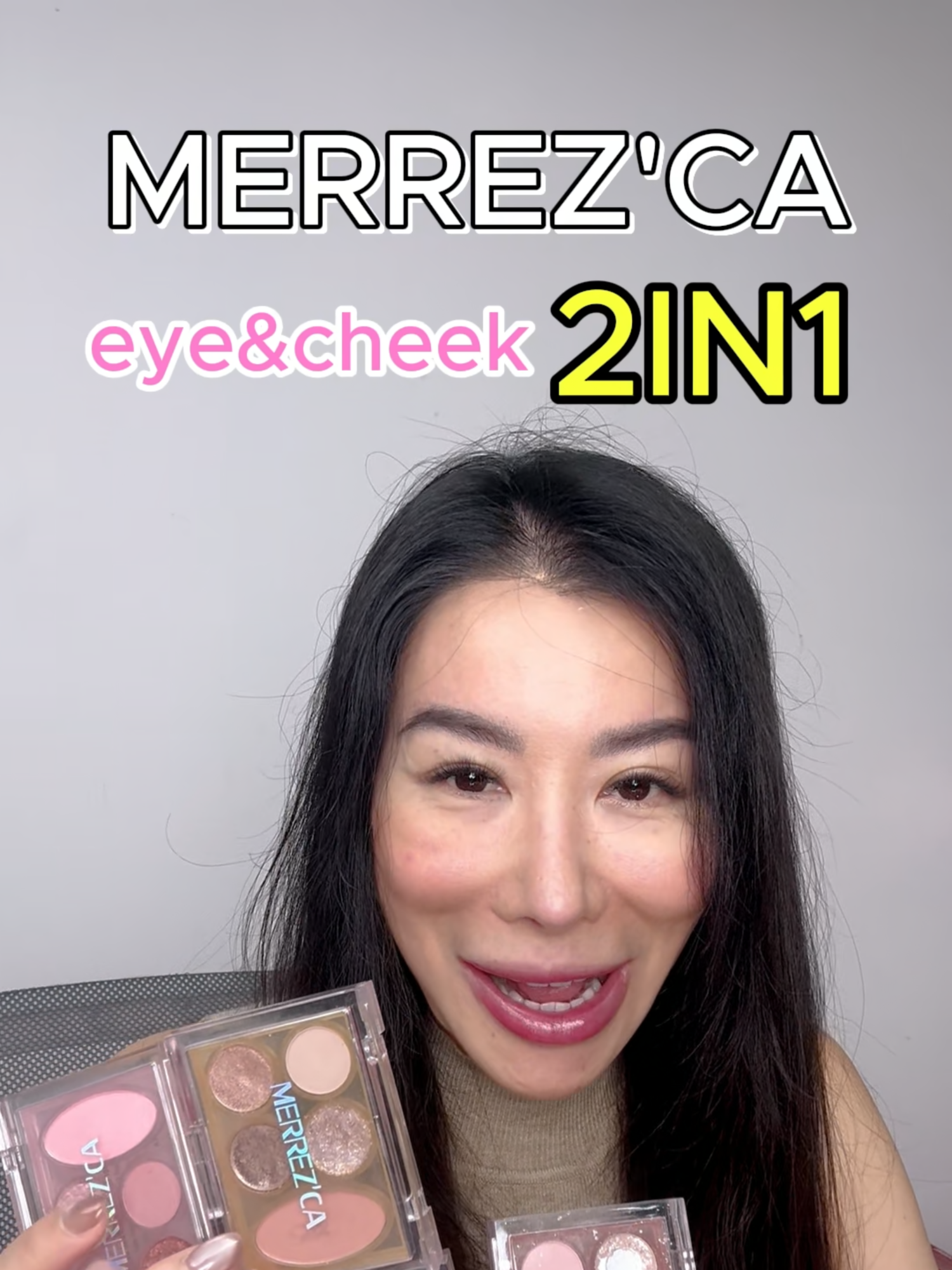 eyeandcheek ที่ใช้ได้ทั้งตาและแก้ม😍✅✨ #ของดีบอกต่อ #รีวิวบิวตี้ #รีวิวของดีบอกต่อ #fyp #MERREZCA #merrezca #eyeandcheekpalette
