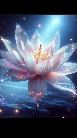 ✫ Take your Seat on the Thousand Petals of the Lotus and Gaze on the Infinite Beauty… ~Mystic Poet Kabir Video: @ellenvaman Track ID; Oceanic Echo @ellenvaman #aiartist #aiart #aiartcommunity #aivideo #AiFilm #Lotus #Kabir #cosmos #stardust #Beauty #Yoga #Spiritual #Earth #NewAge #EllenVaman