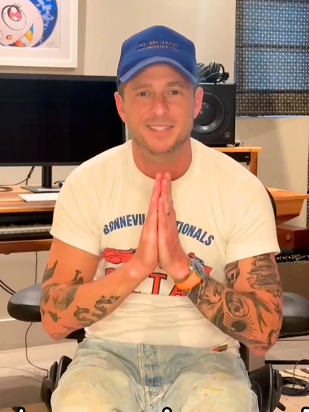We have a surprise message from @onerepublic 's Ryan Tedder!  They are back with a new song for Kaiju No. 8 Season 2, 