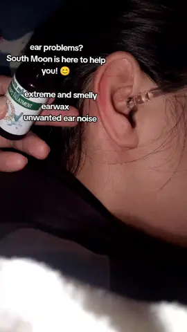 Easy to use! Step 1: Apply 3 drops of the South Moon eardrops treatment in your ears. Wait for 5 minutes. Step 2: Clean your ears using cotton buds or cotton balls. #earcare #eardrops #ears #fyp #creatorsearchinsights 