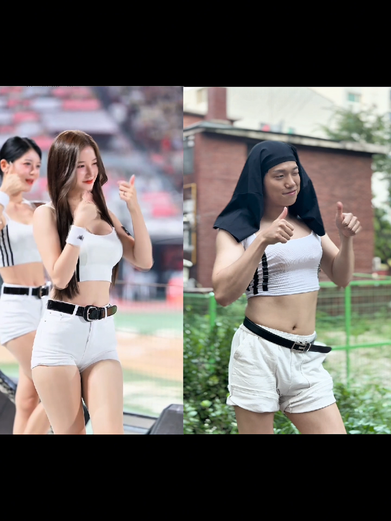 김해리 치어리더님과 콜라보 기원 1일차  #김해리 #치어리더 #kt #야구 #갓수진 #갓승렬 #dance  #춤 #추천 #fyp 
