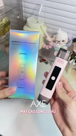 Máy cạo lông 2 đầu cực kỳ tiện lợi luôn nè ✨#maycaolong #maycaolong2in1 #maytrietlongmini  #maycaolongmini 