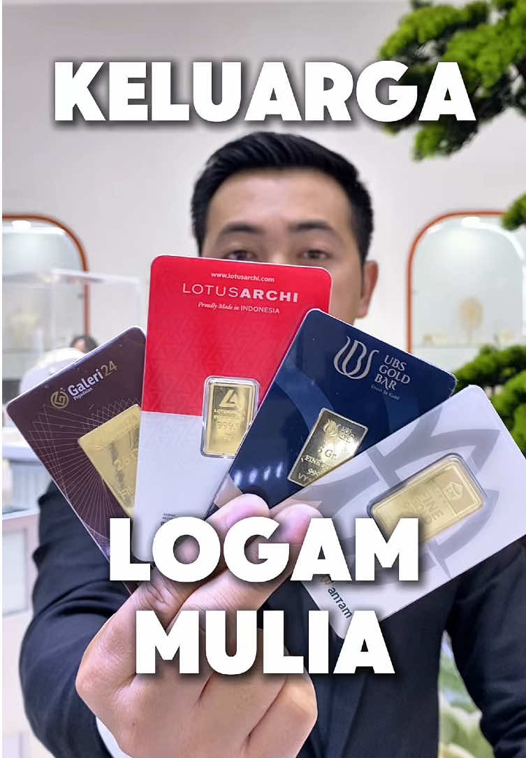 Kamu Bagian Keluarga Logam Mulia Apa? #Antam #LogamMulia #InvestasiEmas #AhmadRifaiSarji #AhmadRifai #DominiqueJewellery 