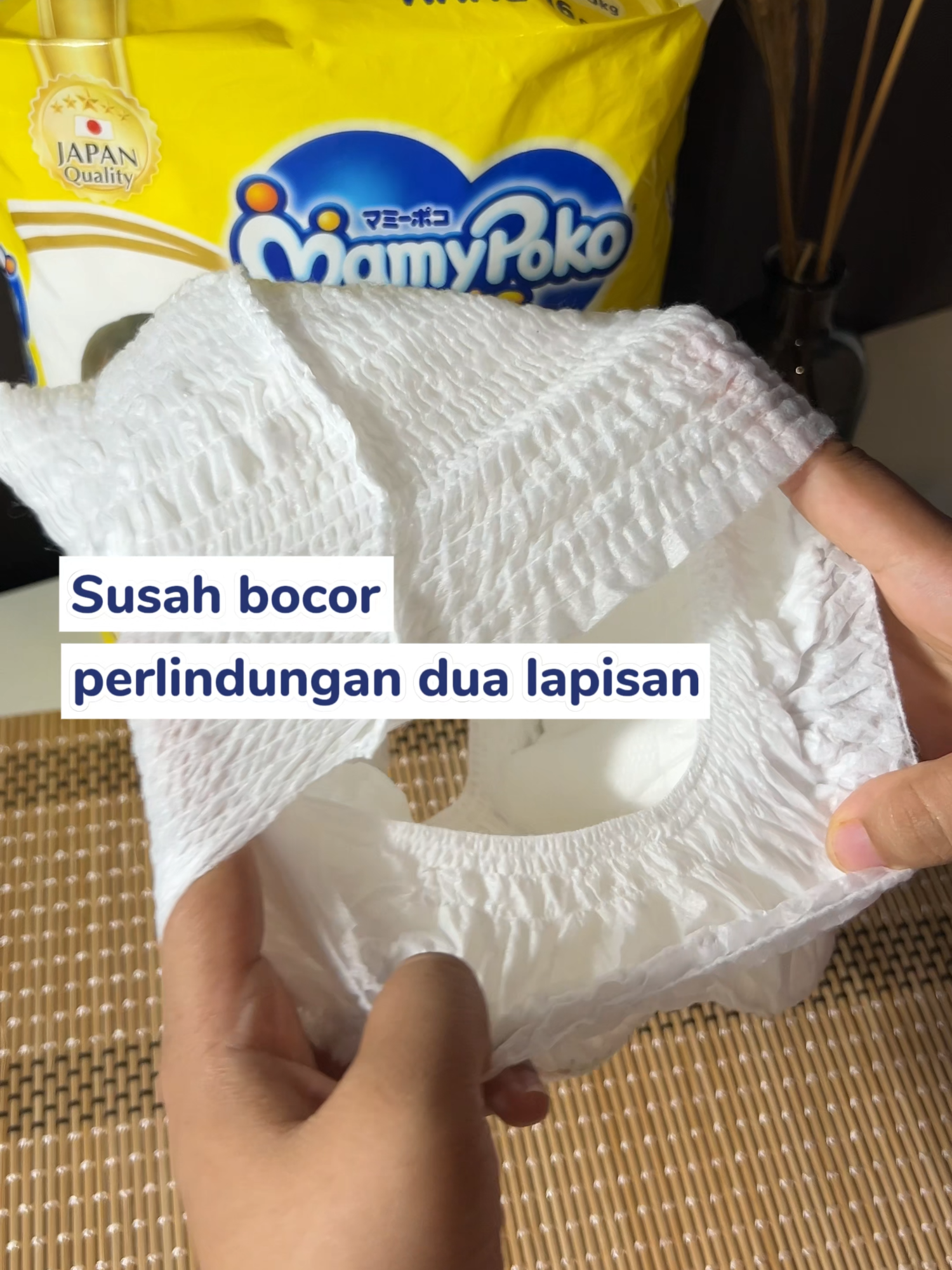 Tak sempat potty-trained lagi? MamyPoko ada sehingga saiz XXXL tau #diapersxxl#mamypokopants #diapersmurah