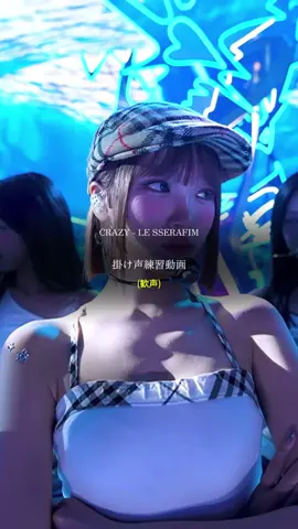 CRAZY 掛け声練習動画 #和訳 #日本語和訳 #掛け声 #crazy #lesserafim #ルセラフィム 