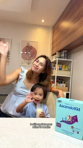 Main challenge or worry talaga nating mga mommies ang pagiging picky eater ng mga anak natin. Good thing na ginawa ko kay Adrielle yung Guess The Drink Challenge kase hindi ko inexpect na magugustuhan nya yung milk which is the Wyeth Ascenda Kid. Totoo ngang the ingredients in the formula leads to a taste that kids love plus it's clinically proven solution to help deliver faster height growth #AscendaKid #AscendaEffect In as fast as 3 weeks, 2 serving per day vs leading premium 3+ brand; Study conducted among toddlers, 2 serving per day together with dietary counseling and healthy lifestyle and balanced diet. Follow me for part 2 so that I can update you sa progress ni Adrielle after 3 weeks! ASC Reference No. W0299P071525A