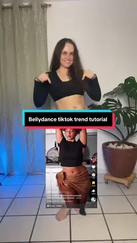 Bellydance TikTok trend tutorial credit to @ Ines ouqs 🌟#bellydance #bellydancetutorial #girls #dancetutorial #bellydancetrend #dance #bellydancetiktok 