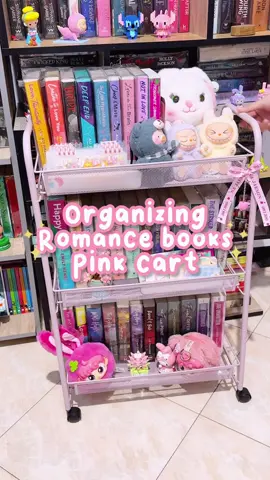 Very cutesy bukannn 🙈💖 @BLUMEBINU_ #BookTok #romance #bookcart #bookshelf #organizing 