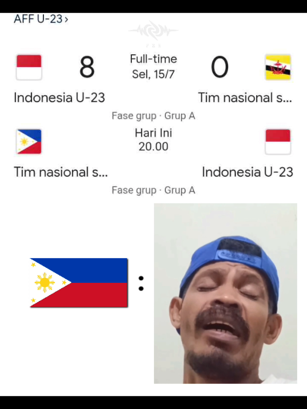 Filipina Said : Waktuku Sudah Tiba 😭 #timnasindonesia #indonesiavsfilipina #affu23 #timnasu23 #timnasday #FZ3 