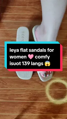 leya flat sandals for women 🩷 #flatsandals #sandalsforwomen #fyp 