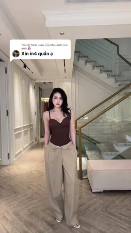 Trả lời @Mai anh của anh 🧞‍♀️ chiếc quần quá đẹpppp. Nguyện seeding cho ẻm quài quài luôn #xhtiktok #review #tryon #outfit 
