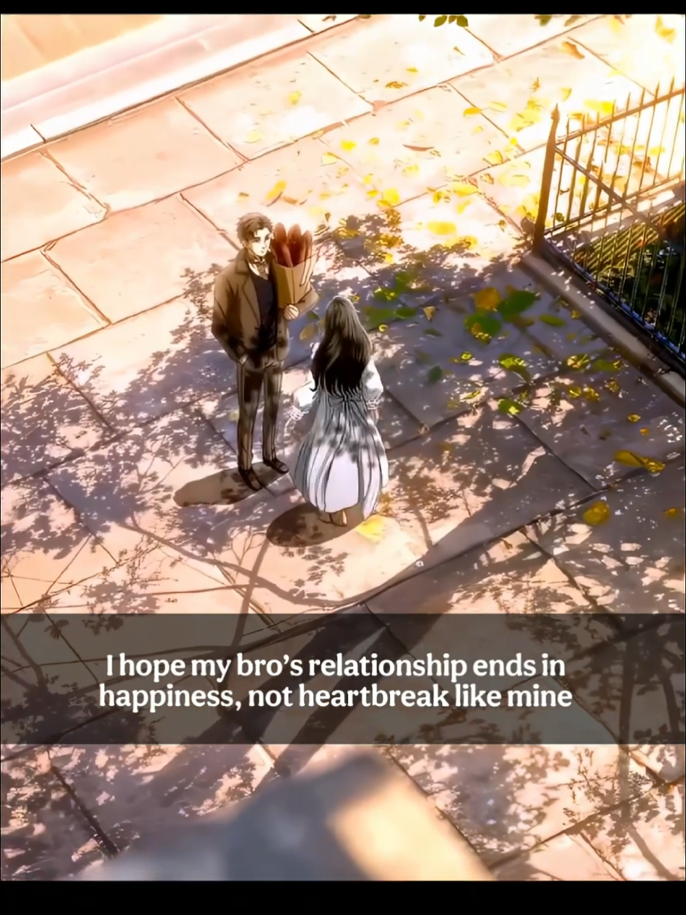 Wishing Him the Ending I Never Had🎀 #anime #i_m_majestic #quotes #animequotes #Love #relatable #bro #broken #heart #happiness #sad 