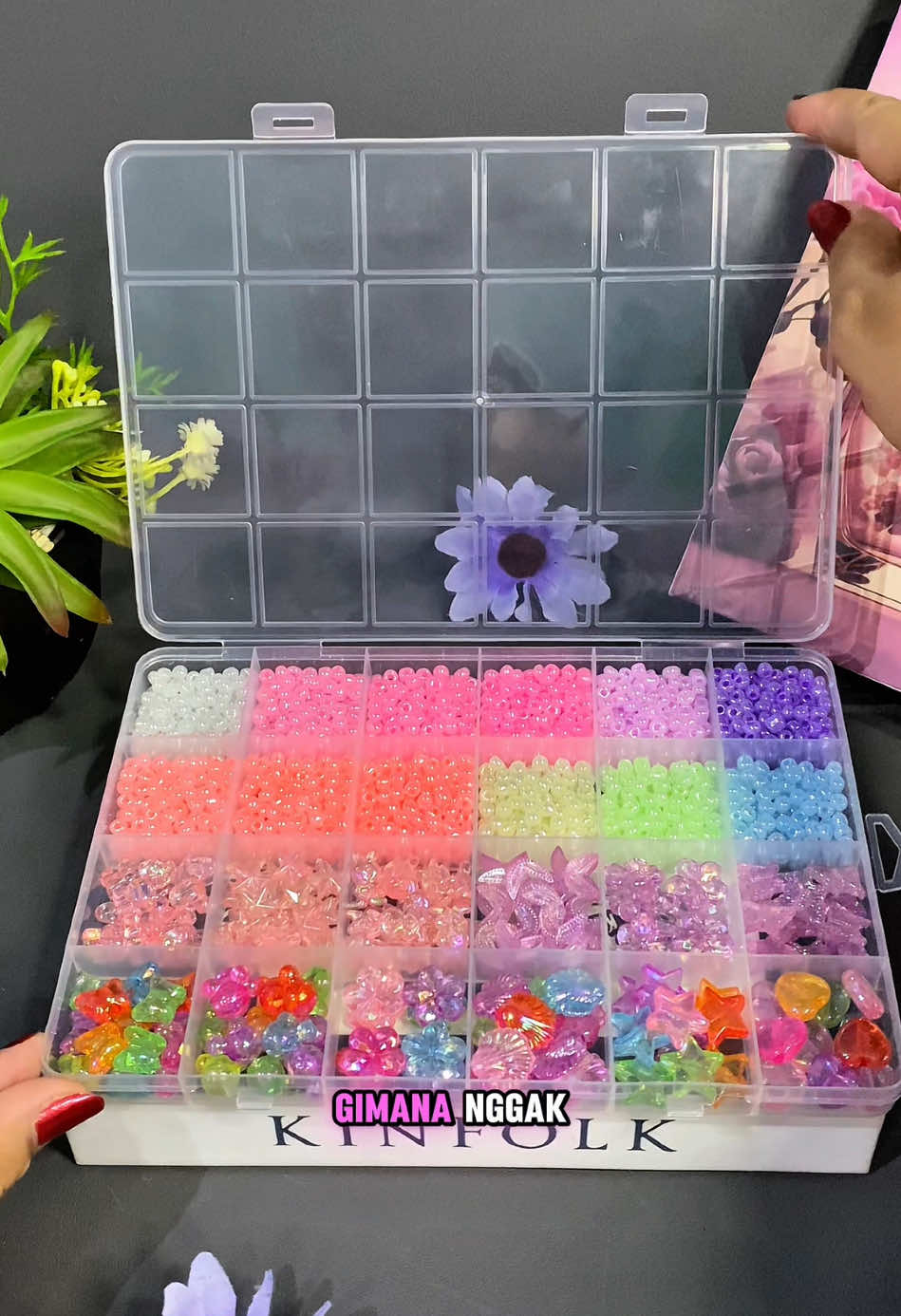 kalo ini sih bener-bener keracunan🤭#DIY #beads #manik 