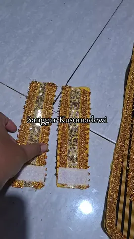 Cek Akun Sanggar Kusumadewi Tayu #DIY #fyp #aksesoristari #ilat #gelangtari #sabuktari #ilat #senitari #tarikreasi 
