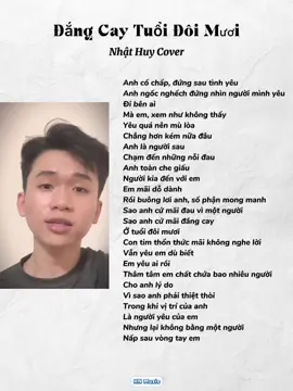 Anh cố chấp, đứng sau tình yêu Anh ngốc nghếch đứng nhìn người mình yêu #lyric #cover #nhaccover #nhachaymoingay #lyrics_songs #nhacnaychillphet #xuhuongtiktokk #xh #fpy #vairal #hnmusic1404 #dangcaytuoidoimuoi  