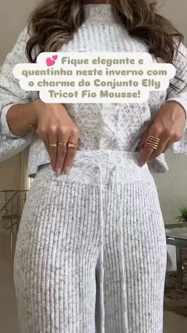 ✨ Conforto e estilo reunidos no Conjunto Elly Tricot Fio Mousse! Ideal para os dias frios, com toque macio, caimento perfeito e muito charme! 💖 #LookInverno #ConjuntoFeminino #ModaTricot #Achadinhos #MamãeEconômica #PromoShopee #foryou #fyb #fyyyyyyyyy #LookConfortável #DicaDeInverno #AchadoDaShopee