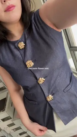 current fav vest for daily💗 #vest #fashion #dailywear #outfit #fitcheck 