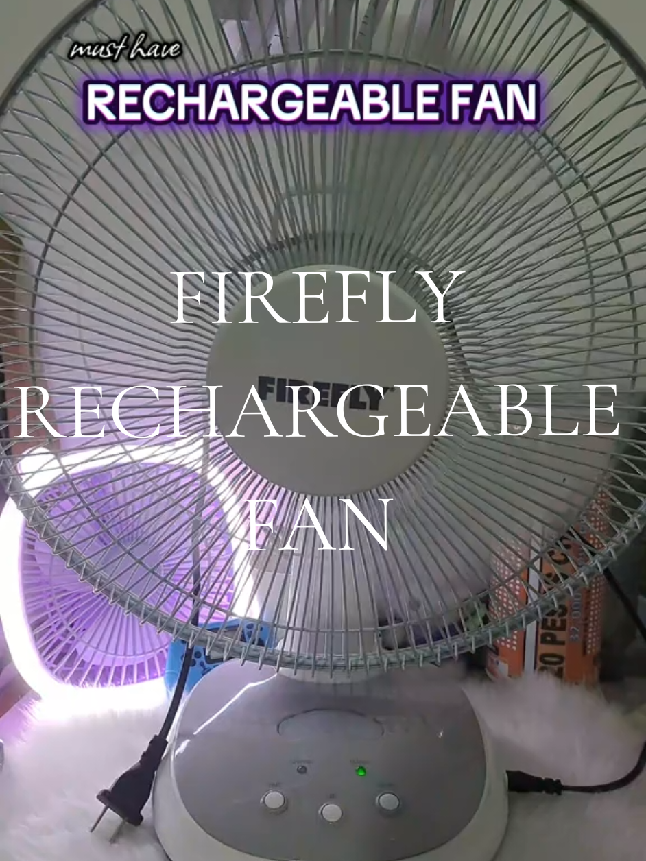 must have rechargeable fan 💯 #firefly #rechargeablefan #chefmama #affiliatemarketing #fyp #affordable #foryou 