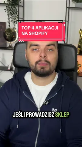Moje top 4 aplikacji na shopify, które powinien mieć każdy Polski sklep internetowy. #ecommerce #sklepinternetowy #damianbryszewski #strategiaecommerce #ecommercepolska #shopify #shopifypolska 