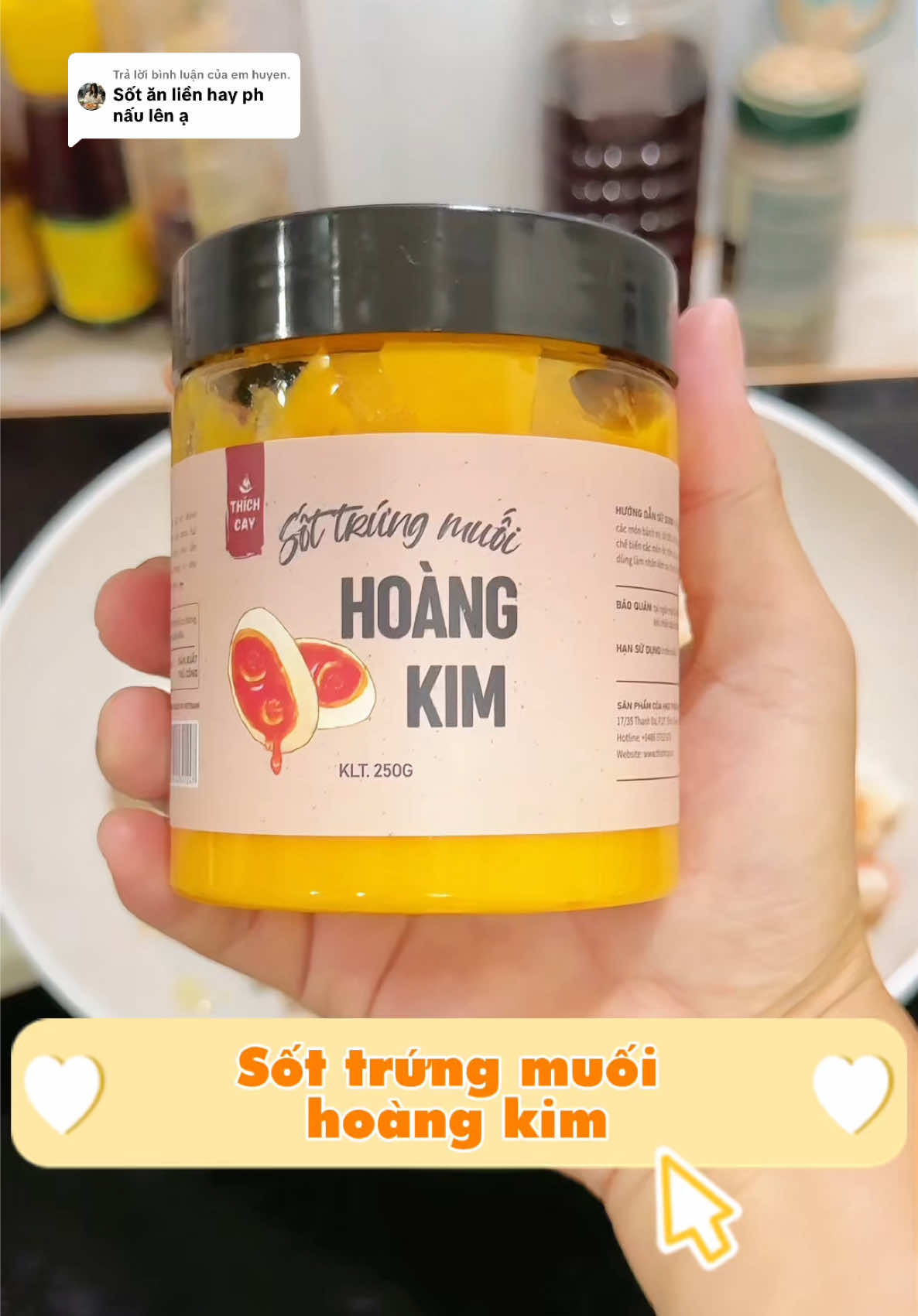 Trả lời @em huyen. Cách sử dụng và chế biến sốt trứng muối hoàng kim đây các mom ơi 🥰 #sottrungmuoi #sottrungmuoihoangkim #tomsottrungmuoi #sottrungmuoithichcay #ngoamcathegioi  