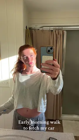 Honestly the best part of my morning 🧘🏼‍♀️👏🏼🌞✨7am walks after a night out