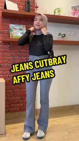 Replying to @awff yg ini juga udh bagus & murah ya gaes ya. Jeans Cutbray Affy Jeans