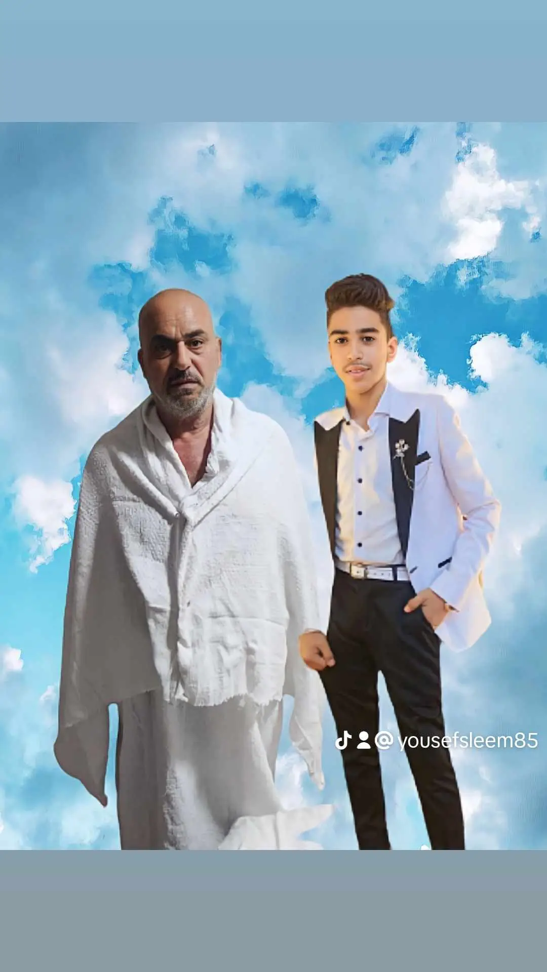 ربنا يرحمك ي حبيب قلبي 🤍 ❤️