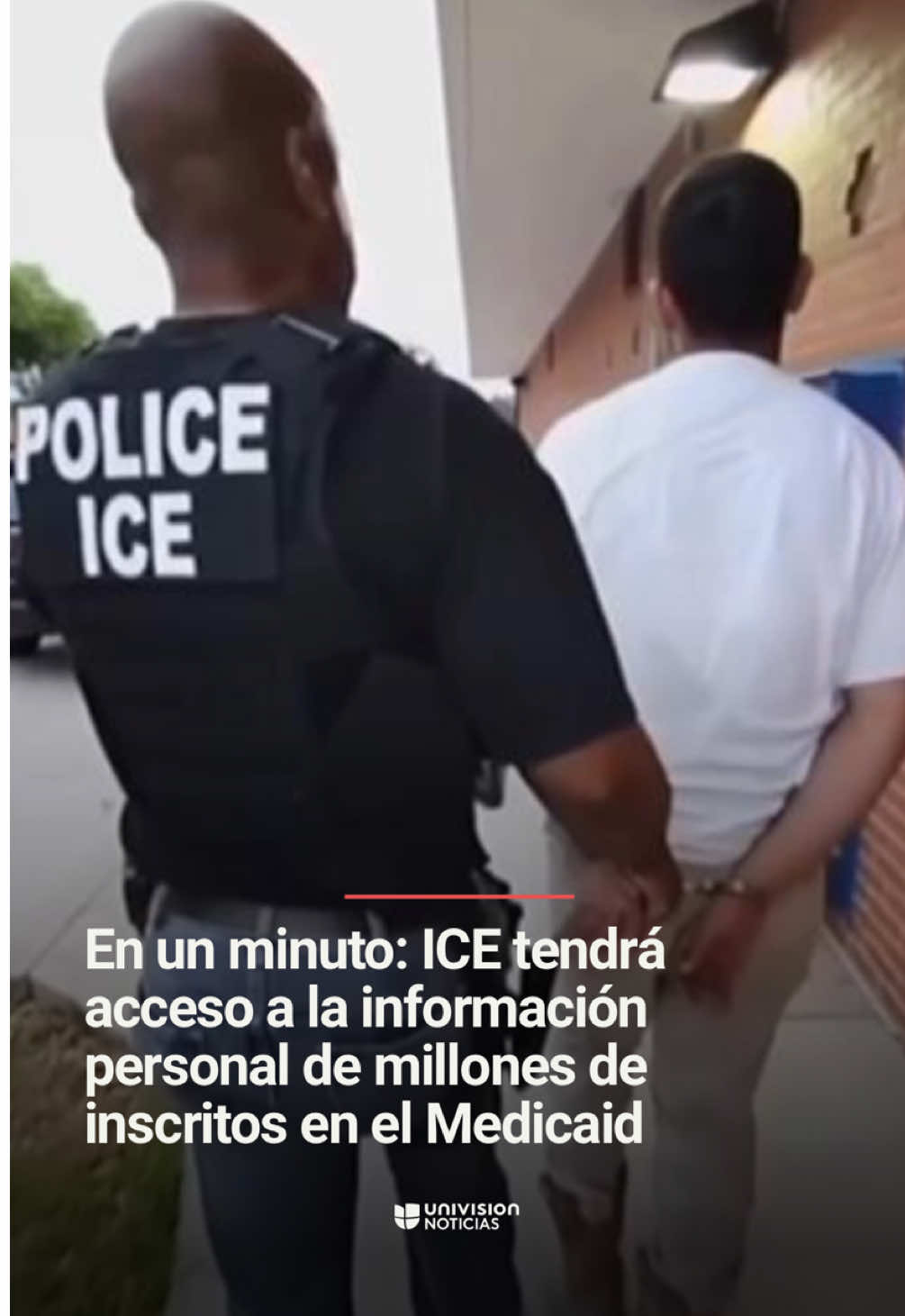 ⏱️ En un minuto: ICE tendrá acceso a la información personal de millones de inscritos en el Medicaid. 📌 La fiscal general dijo a Trump que tramitará la publicación de los testimonios ante el gran jurado que investigó el caso Epstein. 📌 La Cámara de Representantes aprobó el recorte de $9,000 millones solicitado por Trump. 📌 La Casa Blanca confirma problemas de salud del presidente. #ICE #Medicaid #Trump #DonaldTrump #Epstein #política #Uninoticias 