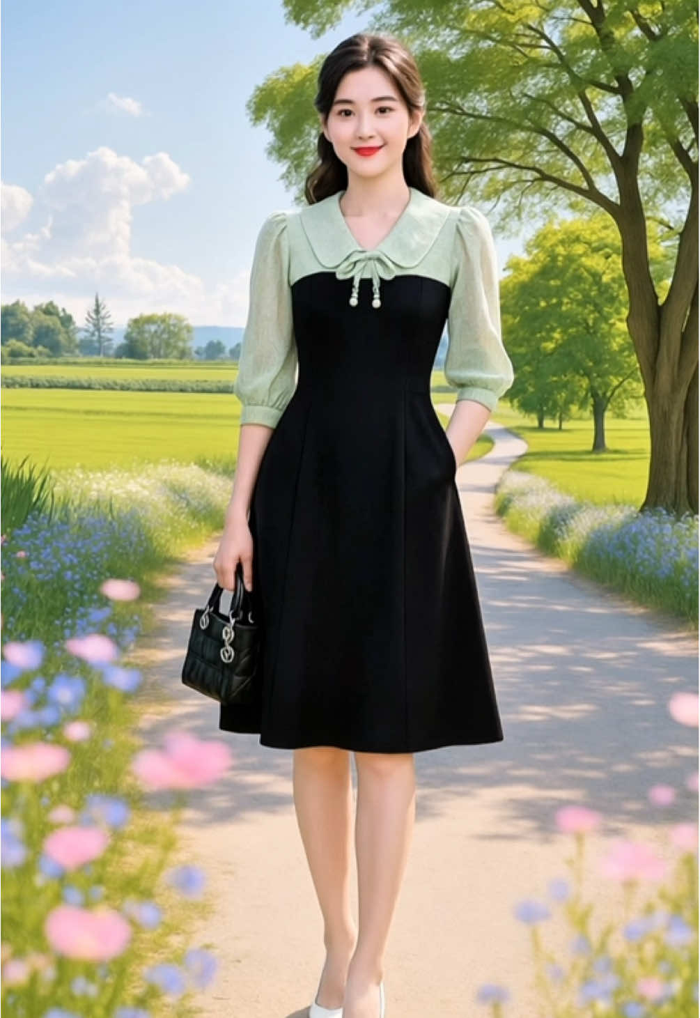 Đầm 👗 thiết kế BEMINE cổ V phối ren thêu hoa tay lửng, dáng chữ A. Các nàng mặc đi chơi, đi làm, đi tiệc…đều xinh 🥰🥰🥰 hết nha, đnag có sale vào 🛒 e rinh ngay ạ #t#thoitrangnut#thoitrangcongsod#damcongsoh#hanhanshopv#viralt#thinhhanht#trendingd#damxinhmoingaym#macdepmoingaym#macgihomnayl#learnontiktokm#macladepv#vayd#donud#damc#chanvayv#vaycongsoq#quanaonu#f#fypx#xuhuongf#foryouforyoupage 