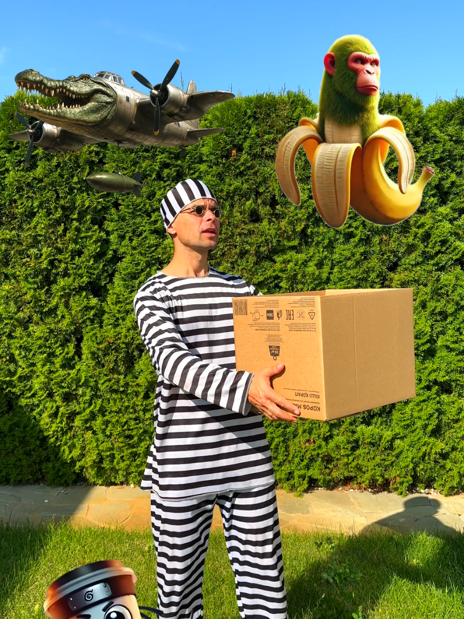 Thief catches in the box Tralalelo Tralala, Tung tung tung sahur, bambordiro crocodilo 😲🤟🏻🔥