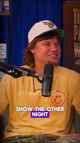 A special gift Theo received from one of his shows  #fyp #theovon #theovonclips #podcast #podcastclips #clips @Theo Von 