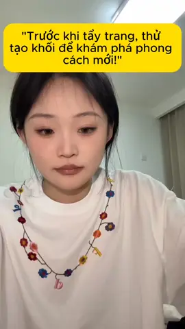 Trước khi tẩy trang thử tạo khối để khám phá phong cách mới!#xuhuong #makeup #trangdiem #taokhoi #congai #tiplamdep #viral #reels