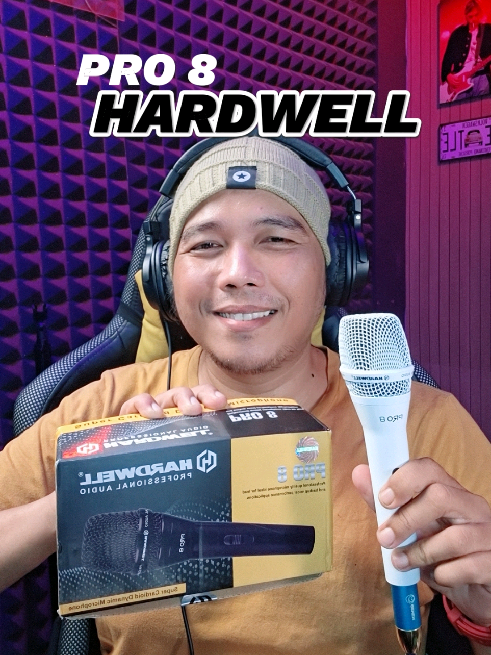 Rekomendasi microphone super cardioid harga ramah dikantong dari brand Hardwell Pro 8 #mic #hardwell @gadgetflow.store @danhen412 